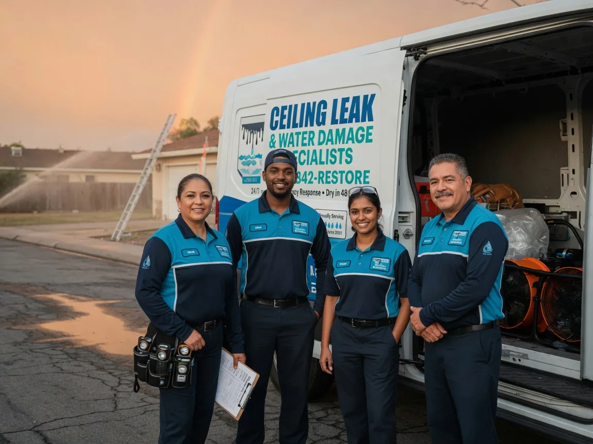 Ceiling Leak Cleanup company in Long Bottom, OH